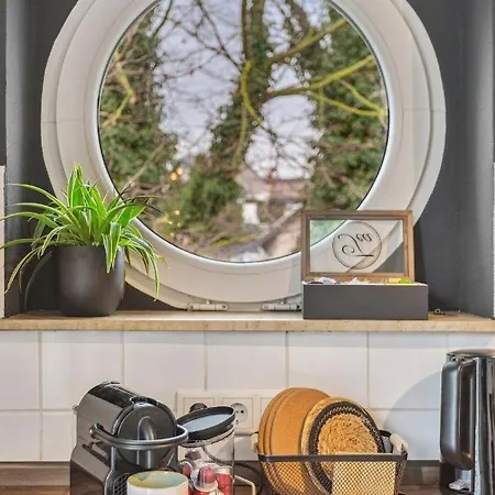 شقة Ddhomes 4 Raum 7 Betten Mit Terrasse Naehe Am Rhein
